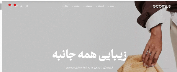 سایت آماده فروش کیف