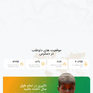 سایت آماده وشرکتی موسسه و خدمات خیریه